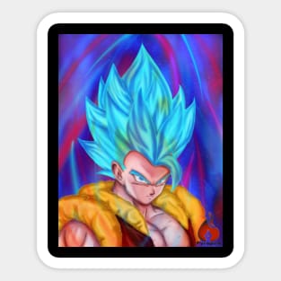 goku super saiyan blue kaioken Classic | Sticker