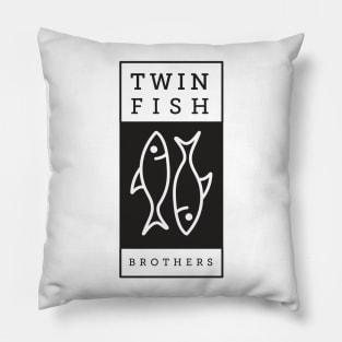 Twin Fish Brother Pillow