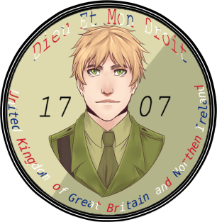 Hetalia- U.K. "Coin" Magnet