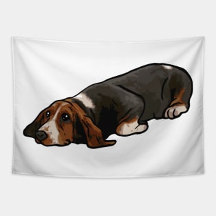 Basset Hound Dog Tapestry