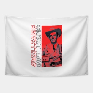 HANK RED STYLE Tapestry