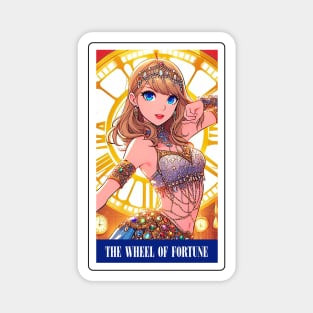 the wheel of fortune - swiftie tarot card Magnet