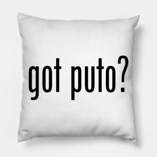 Got Puto? Filipino Food Humor Design by AiReal Apparel Pillow