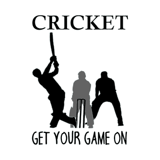 Cricket Game On T-Shirt