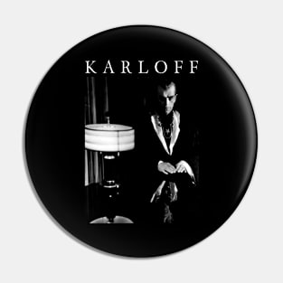 BORIS KARLOFF - Black Cat Pin