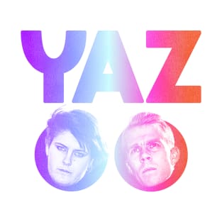 Yazoo / 80s Fade Colorway Synth Pop Fan Art T-Shirt