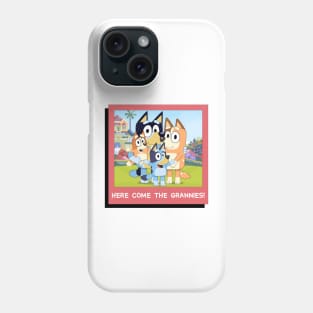 Bluey Family Love - Here Come The Grannies Phone Case