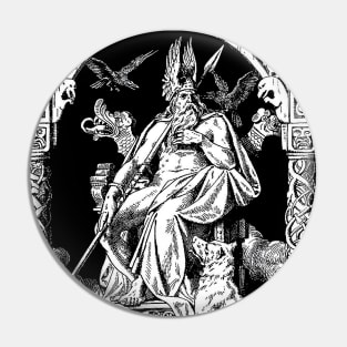 Odin, Johannes Gehrts 1901 Pin