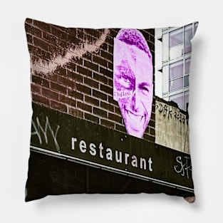 Street Art Graffiti Tag New York City Pillow