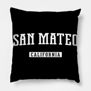 San Mateo California Pillow