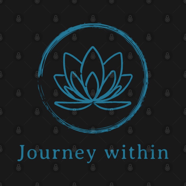 Yoga Lotus Flower journey within by The Universal Saint