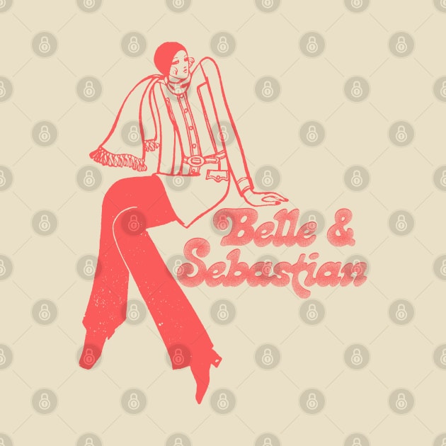 Belle and Sebastian ---- Retro Style Fan Design by CultOfRomance