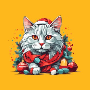 Christmas Cat T-Shirt