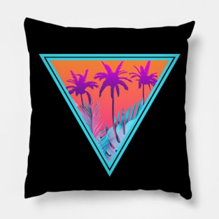 Tropical Escape Vibes Tee! Pillow