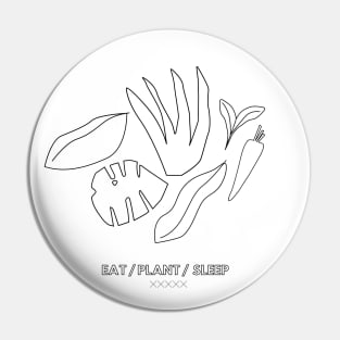 eat plant sleep stuff Pin