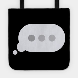 Chat Typing Bubble Tote