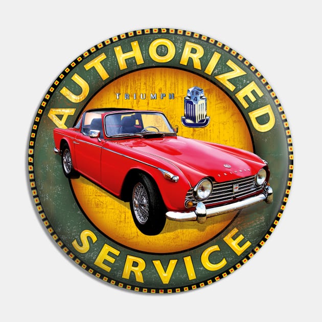 Triumph TR4 Pin by Midcenturydave