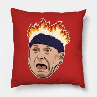 Harry Lime Gets Torched! Pillow