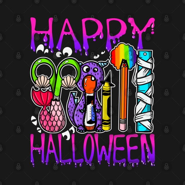 Happy Halloween Art Supplies with Costumes by The Craft ACE