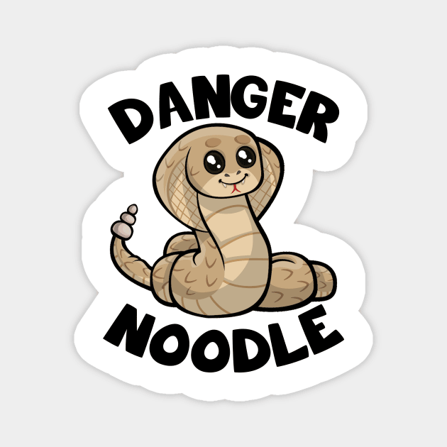Danger Noodle Magnet by LunaMay