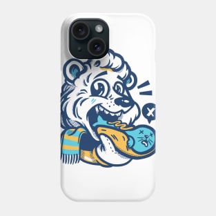 Polar Bear and Sausage Seal Colored Phone Case