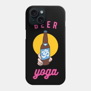 Beer Yoga - Om Cheers Phone Case