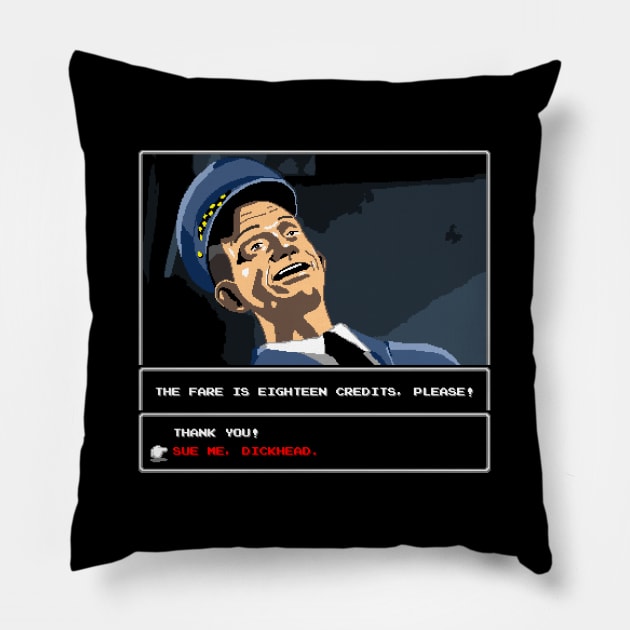 Eighteen Credits Pillow by CCDesign