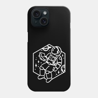 Astronaut Reading Phone Case