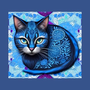 blue-cat T-Shirt