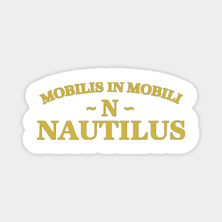 Nautilus Motto Magnet