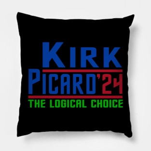 Kirk+Picard 2024 Pillow