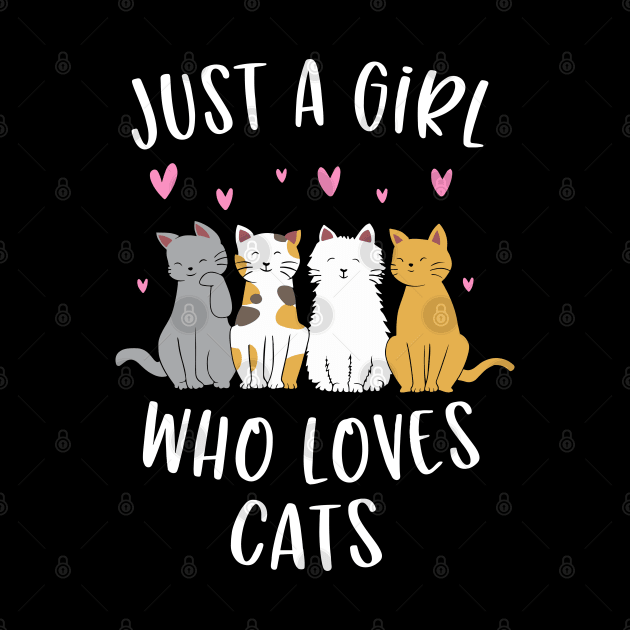 Just A Girl Who Loves Cats Cute Cat by LEGO