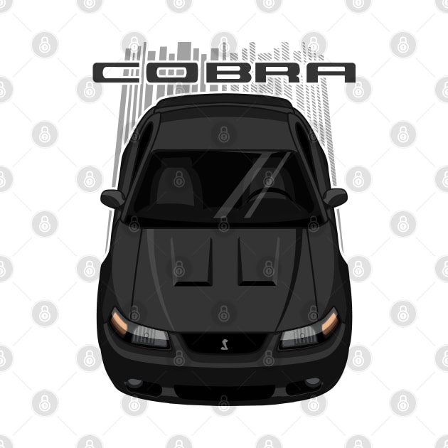 Mustang Cobra Terminator 2003 to 2004 - Black by V8social