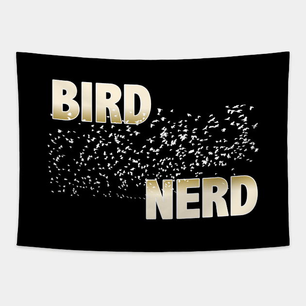 Birder - Bird Nerd Tapestry by Kudostees