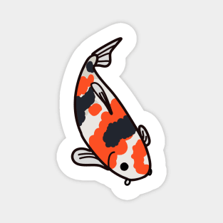 Cute Koi Fish Magnet