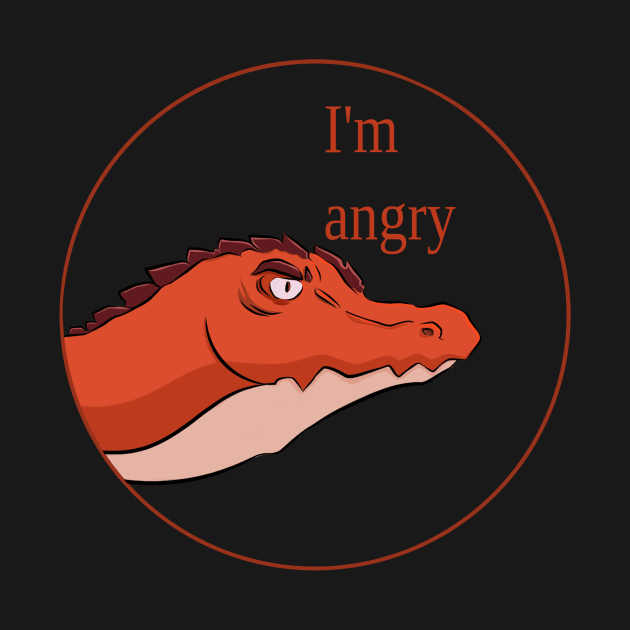 Angry Dragon by Mistery