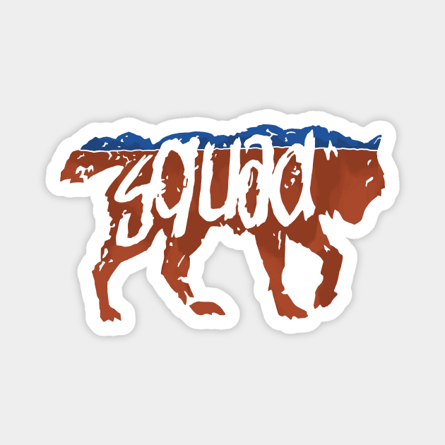 Wolf Squad Magnet by Poogz