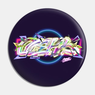 OSEN' (autumn) - mini collection of neon graffiti "seasons" Pin