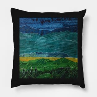 Big Sky Collage Pillow