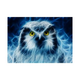 Owl fractal design T-Shirt