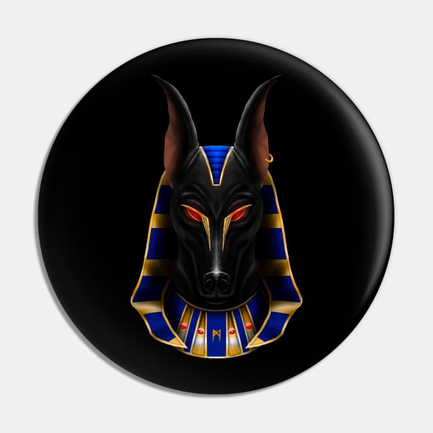 Anubis Pin by MiguelFirewolf