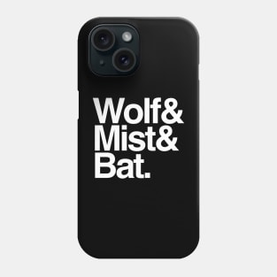 Names & Vampire Transformation Phone Case