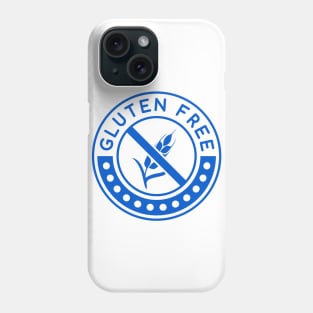 Gluten Free Blue Logo Phone Case