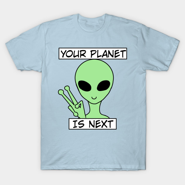 Trippy Alien Alien T Shirt Teepublic