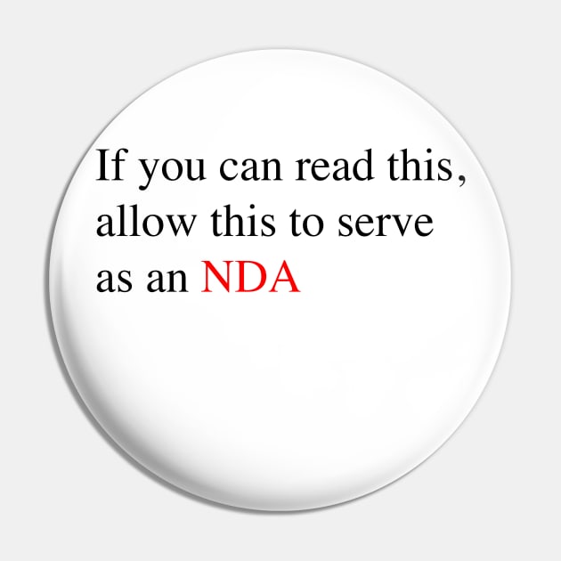 NDA Pin by batknit