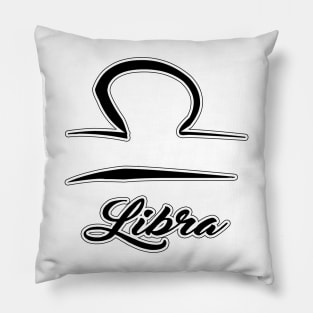 Libra Zodiac Design Pillow