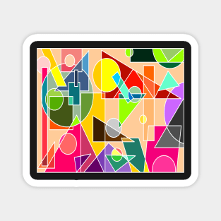 Geometrical shapes Magnet