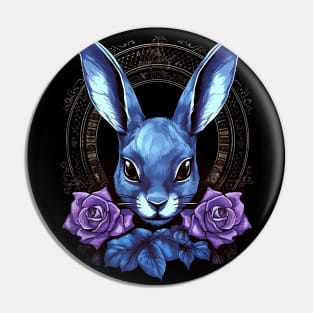 Blue Bunny Pin