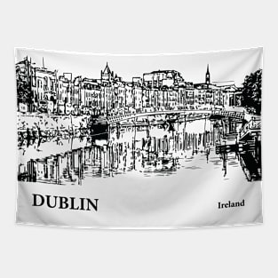 Dublin - Ireland Tapestry