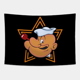 popeye design for happy 10 Tapestry